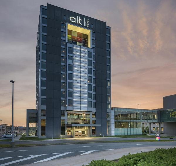 Alt Hotel Halifax Airport - In Terminal - hotel with ev charging station in Nova Scotia