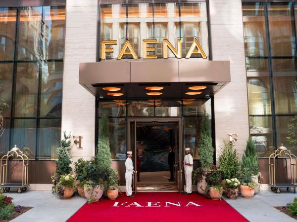 Faena New York - hotel with ev charging station in New York State