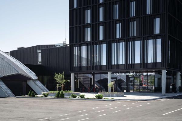 Scandic Hamar - hotel with ev charging station in Innlandet