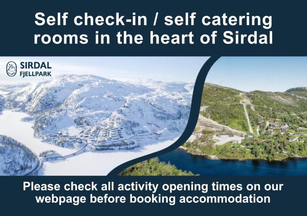 Sirdal fjellpark - hotel with ev charging station in Agder