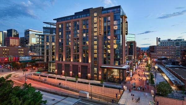 The Rally Hotel at McGregor Square - hotel with ev charging station in Colorado