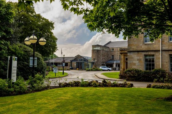 Weetwood Hall Estate - hotel with ev charging station in West Yorkshire