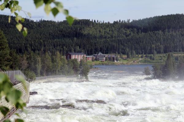 Hotell Storforsen - hotel with ev charging station in Norrbotten
